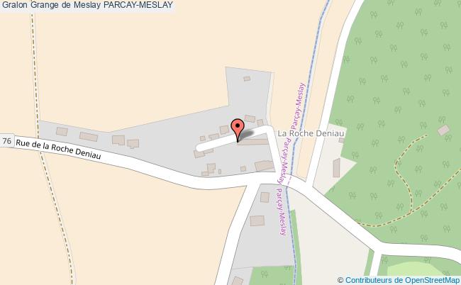 plan Grange De Meslay Parcay-meslay PARCAY-MESLAY
