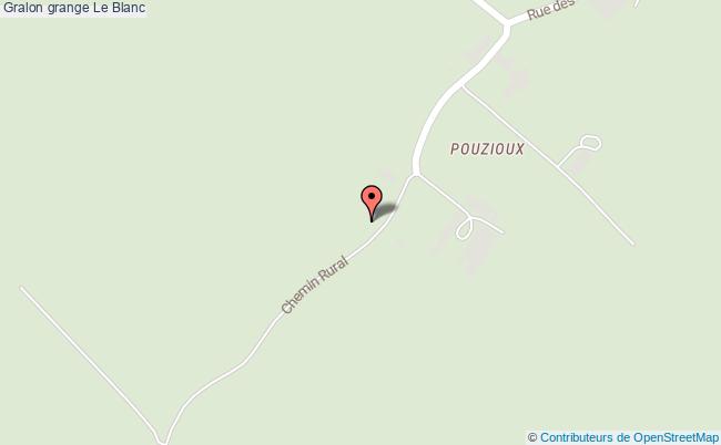 plan Grange Le Blanc Le Blanc