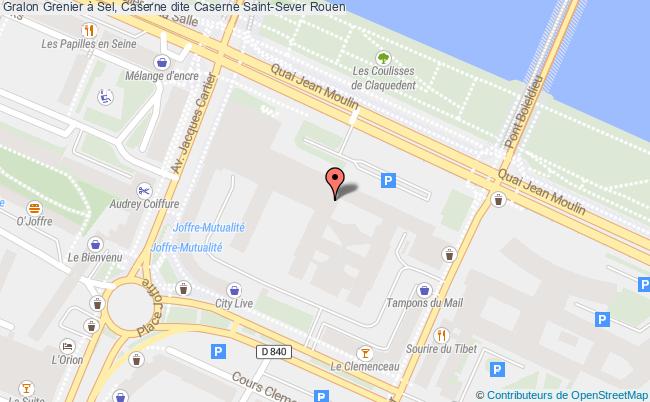 Grenier à Sel, Caserne dite Caserne Saint-Sever