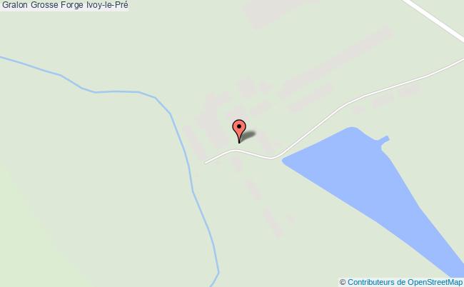 plan Grosse Forge Ivoy-le-pré Ivoy-le-Pré