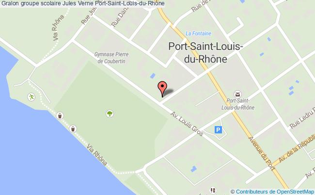 plan Groupe Scolaire Jules Verne Port-saint-louis-du-rhône Port-Saint-Louis-du-Rhône