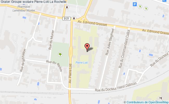 plan Groupe Scolaire Pierre-loti La Rochelle La Rochelle