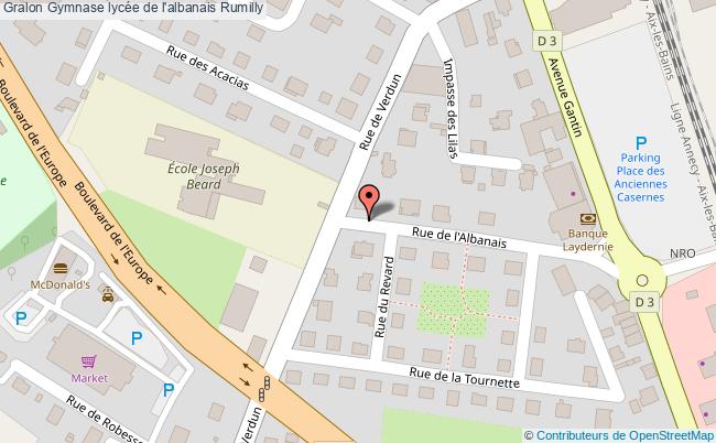 Gymnase lycée de l'albanais