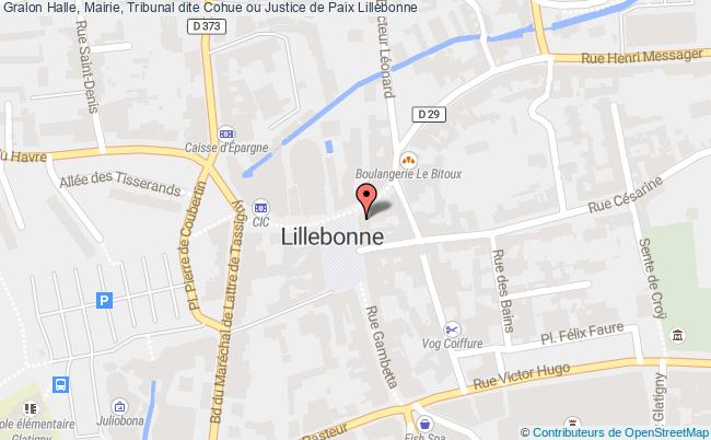 Halle, Mairie, Tribunal dite Cohue ou Justice de Paix