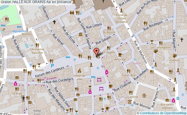plan Halle Aux Grains Aix En Provence Aix en provence