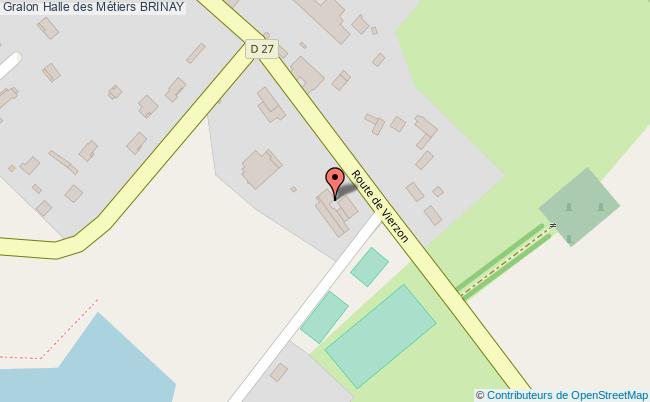 plan Halle Des Métiers Brinay BRINAY