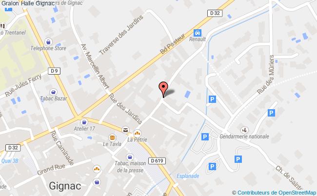 plan Halle Gignac Gignac