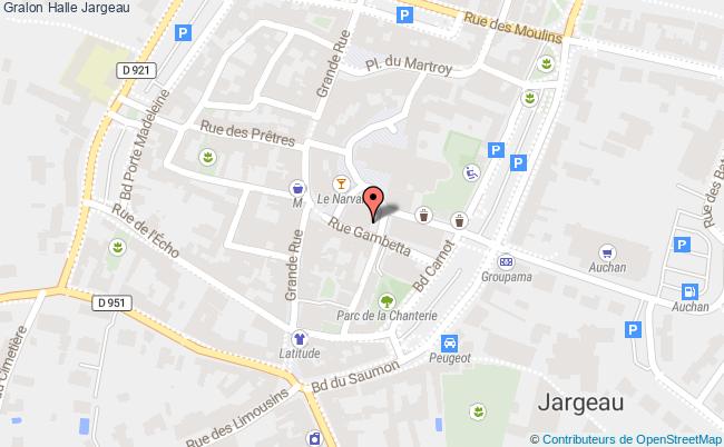 plan Halle Jargeau Jargeau