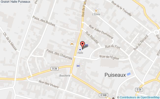plan Halle Puiseaux Puiseaux