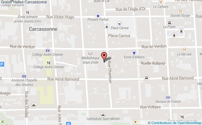 plan Halles Carcassonne Carcassonne