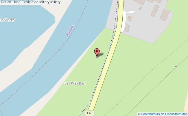 plan Halte Fluviale De Millery Millery Millery