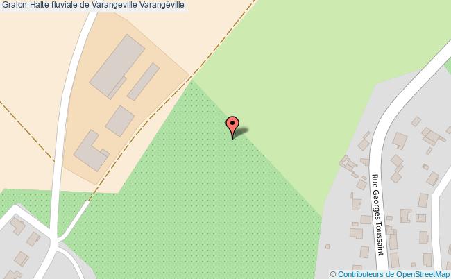 plan Halte Fluviale De Varangeville Varangéville Varangéville