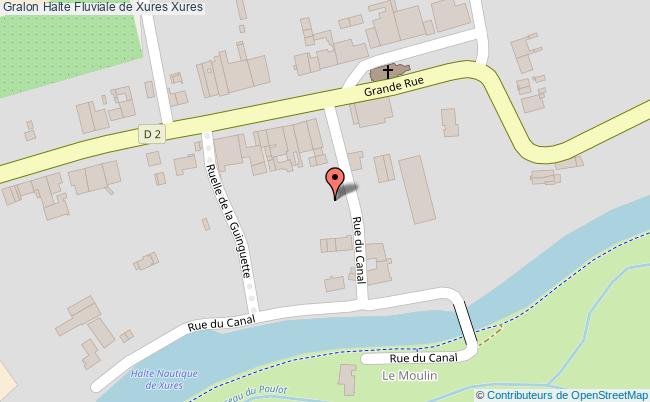 plan Halte Fluviale De Xures Xures Xures