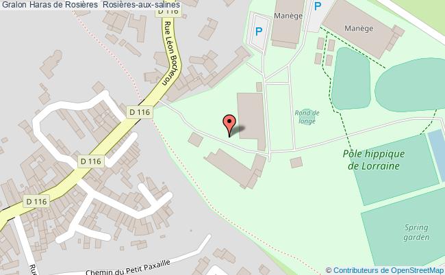 plan Haras De Rosières  Rosières-aux-salines Rosières-aux-salines