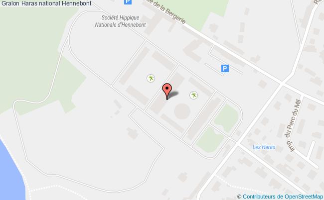 plan Haras National Hennebont Hennebont