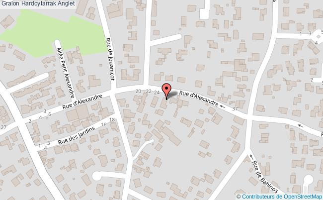 plan Hardoytarrak Anglet Anglet