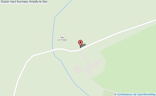 plan Haut Fourneau Ampilly-le-sec Ampilly-le-Sec