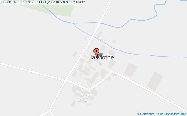 plan Haut Fourneau Dit Forge De La Mothe Feuillade Feuillade