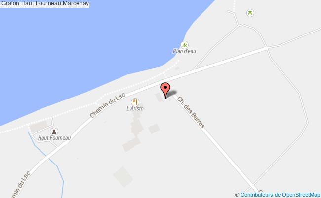 plan Haut Fourneau Marcenay Marcenay