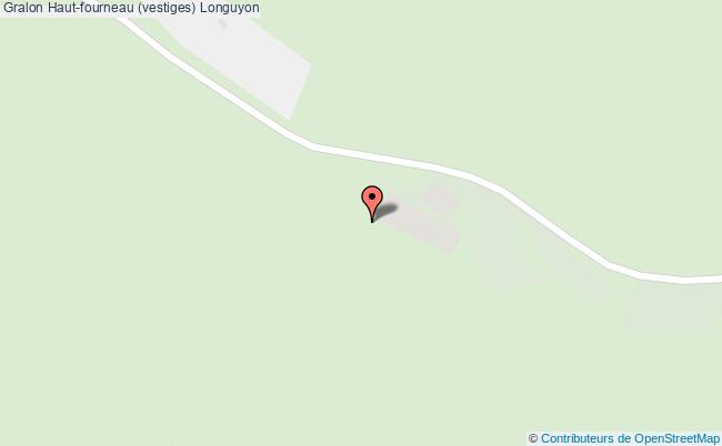 plan Haut-fourneau (vestiges) Longuyon Longuyon