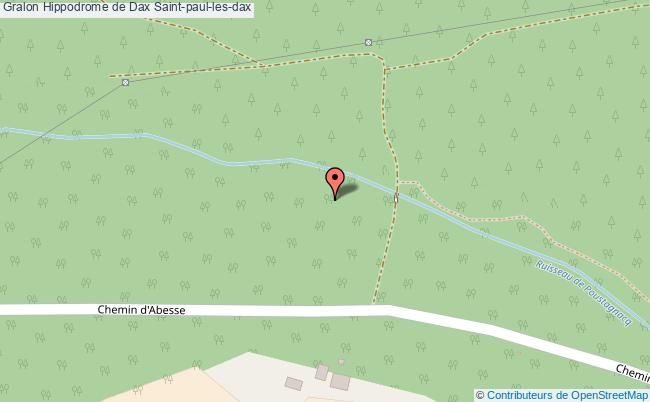 plan Hippodrome De Dax Saint-paul-les-dax Saint-paul-les-dax