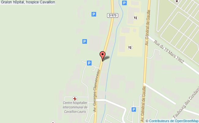 plan Hôpital, Hospice Cavaillon Cavaillon