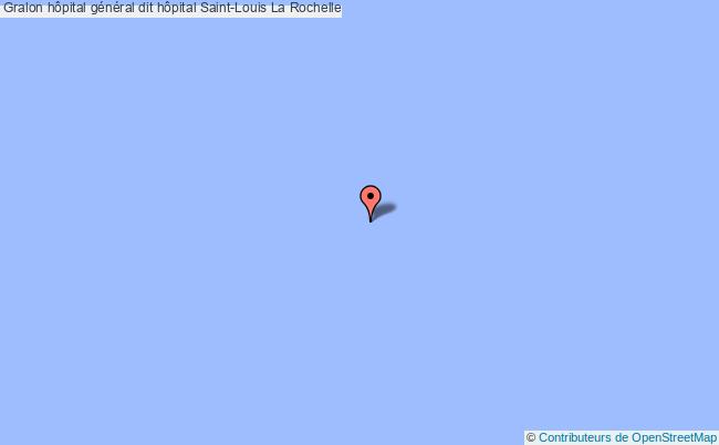 plan Hôpital Général Dit Hôpital Saint-louis La Rochelle La Rochelle