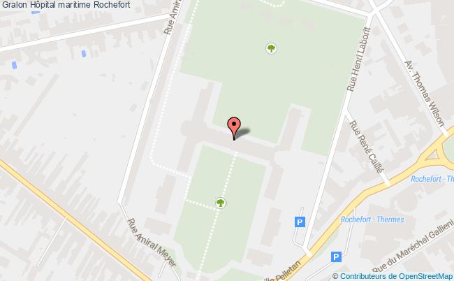 plan Hôpital Maritime Rochefort Rochefort