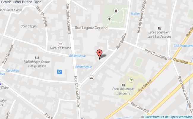 plan Hôtel Buffon Dijon Dijon