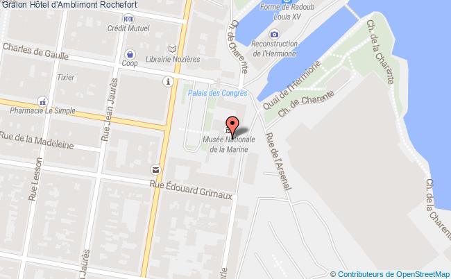 plan Hôtel D’amblimont Rochefort Rochefort