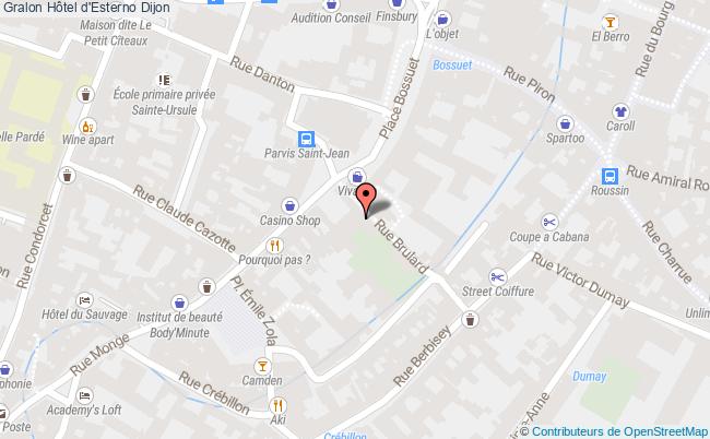plan Hôtel D'esterno Dijon Dijon