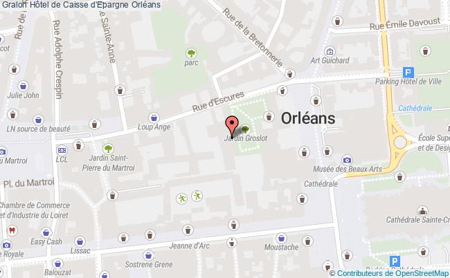plan Hôtel De Caisse D'epargne Orléans Orléans