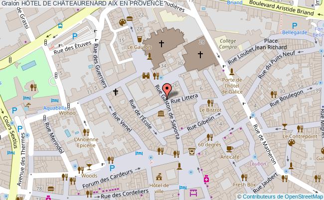 HÔtel de chÂteaurenard Aix en provence tourisme Sites & Monuments