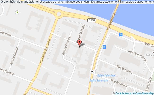 plan Hôtel De Manufacturier Et Tissage De Laine, Fabrique Louis-henri Delarue, Actuellement Immeubles à Appartements Elbeuf Elbeuf