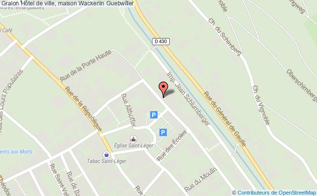 Hôtel de ville, maison Wackerlin