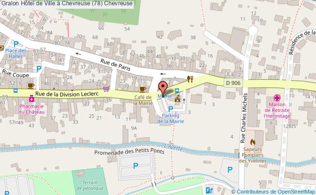 Hôtel de Ville à Chevreuse (78)