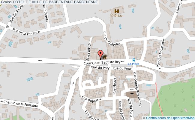 HÔTEL DE VILLE DE BARBENTANE