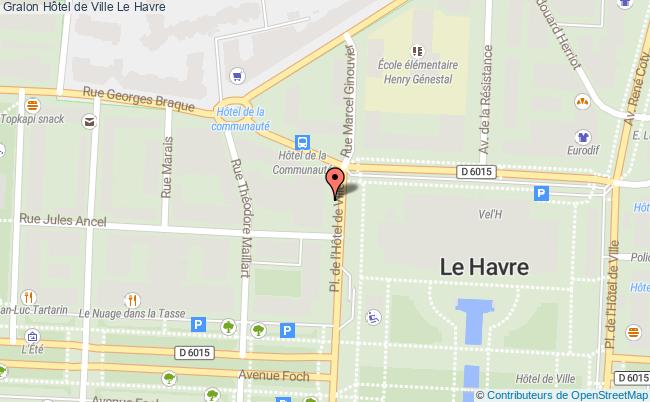plan Hôtel De Ville Le Havre Le Havre