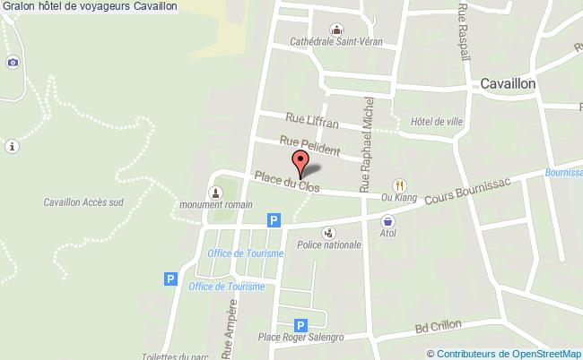 plan Hôtel De Voyageurs Cavaillon Cavaillon