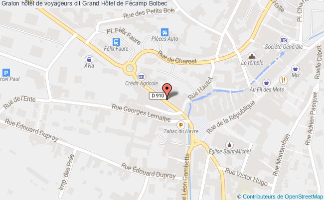 hôtel de voyageurs dit Grand Hôtel de Fécamp