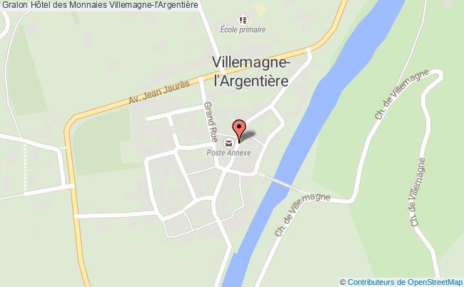 plan Hôtel Des Monnaies Villemagne-l'argentière Villemagne-l'Argentière