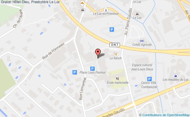 plan Hôtel-dieu, Presbytère Le Luc Le Luc