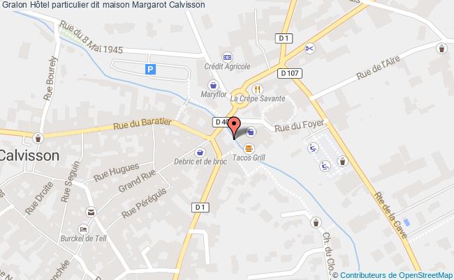 plan Hôtel Particulier Dit Maison Margarot Calvisson Calvisson