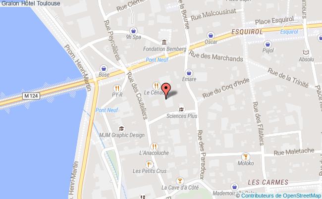 plan Hôtel Toulouse Toulouse