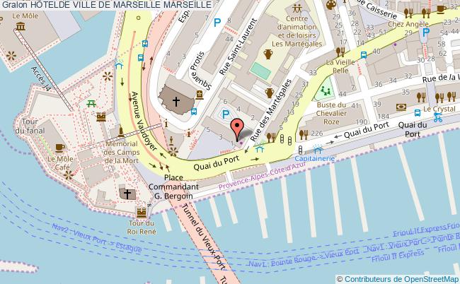 plan HÔtelde Ville De Marseille Marseille MARSEILLE