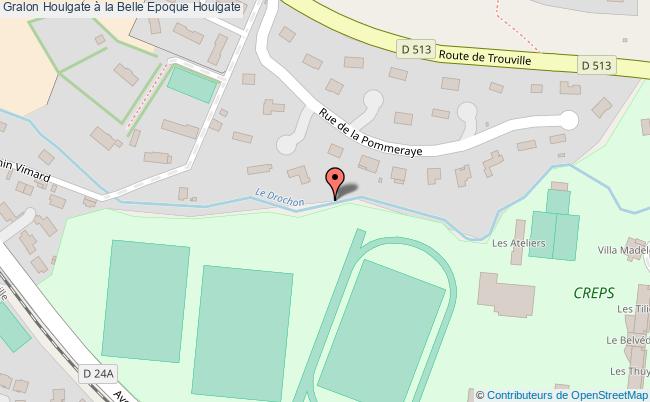 plan Houlgate à La Belle Epoque Houlgate Houlgate