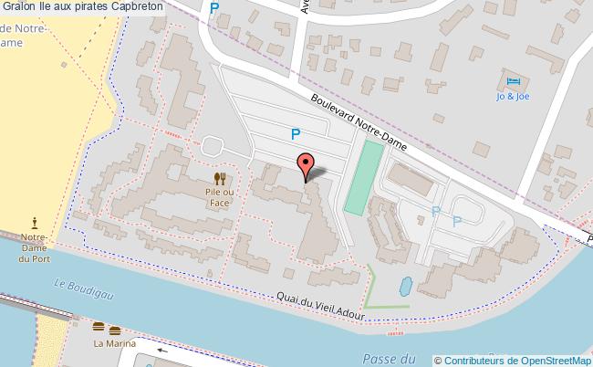 plan Ile Aux Pirates Capbreton Capbreton