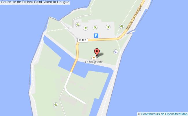 plan Ile De Tatihou Saint-vaast-la-hougue Saint-Vaast-la-Hougue