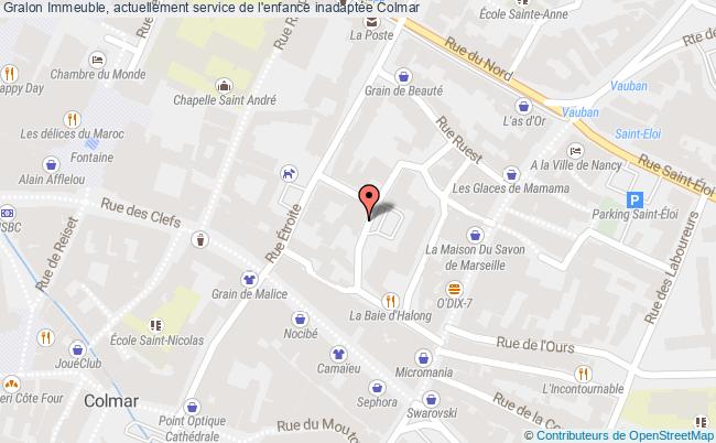 Immeuble, actuellement service de l'enfance inadaptée