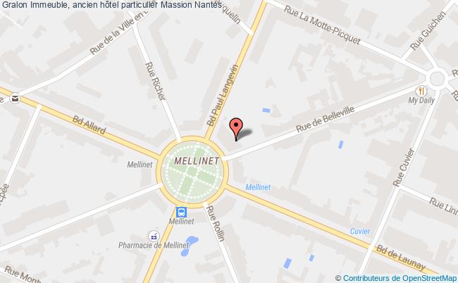 plan Immeuble, Ancien Hôtel Particulier Massion Nantes Nantes